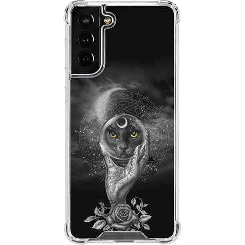 Alchemy Grimalkins Glass Galaxy S21 FE Clear Case